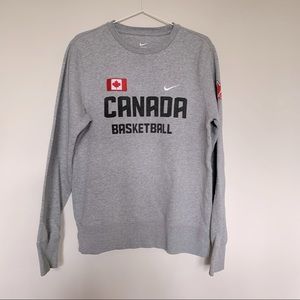 NIKE CANADA BASKETBALL SWEATSHIRT/CREWNECK